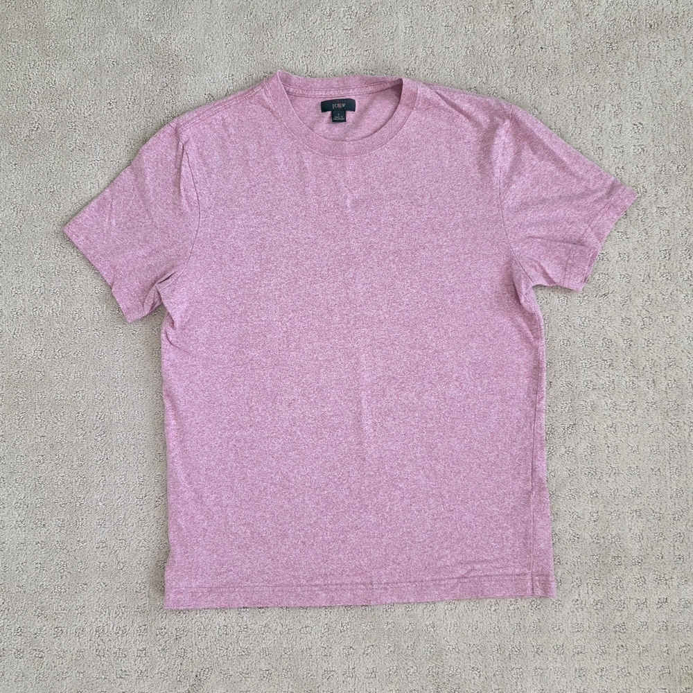 J. Crew Soft Pink Short Sleeve Tee